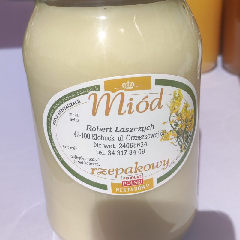 Miod rzepakowy